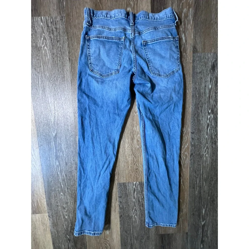 Old Navy Slim Jeans Mens 30x32 Blue Medium Wash Stretch Denim 3030